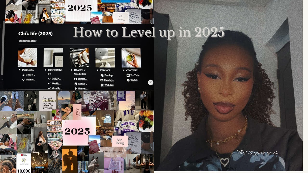 How to Plan Your Goals and Achieve them FT Free Notion Template | vision board.