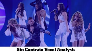 Maluma ft. Fifth Harmony~Sin Contrato (Vocal Analysis)