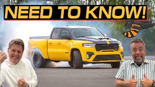 Here's Everything You Want To Know About The New HEMI And Hellcat Powered Ram Trucks!