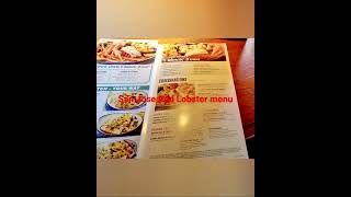 San Jose Red Lobster Menu, Aborn Branch
