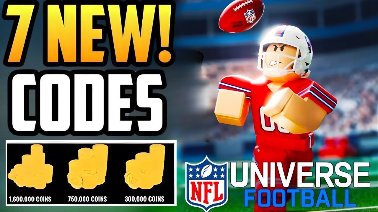 ⚠️ЯНВАРСКОЕ✨ОБНОВЛЕНИЕ⚠️КОДЫ ДЛЯ ФУТБОЛЬНЫХ ИГР NFL UNIVERSE - КОДЫ ДЛЯ ФУТБОЛЬНЫХ ИГР ROBLOX ULT...