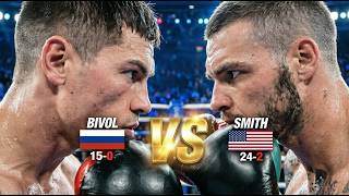БИВОЛ vs СМИТ | Лучшие моменты боя | Dmitry Bivol vs Joe Smith Jr Highlights