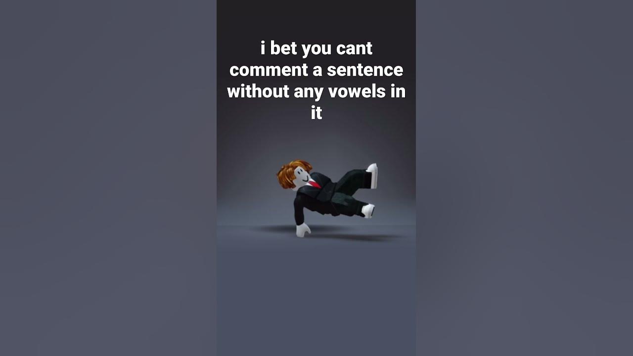 i-bet-you-cant-comment-a-sentence-without-vowels-youtube