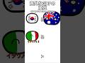 意外なgdpの順位 #polandball #polandball #countryballs #ポーランドボール #shorts