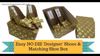 Easy NO DIE 'Designer' Shoes & Shoe Box