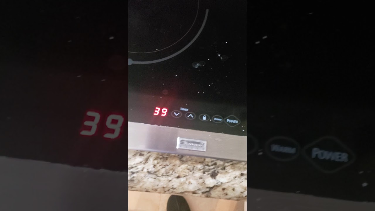 Kenmore Elite Induction Stovetop errors