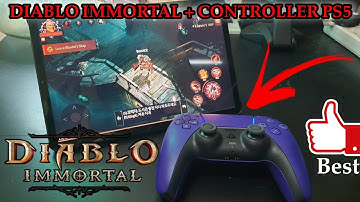 Diablo Immortal Mobile with Controller Ps5 - How to connect the controller to your Diablo immortal