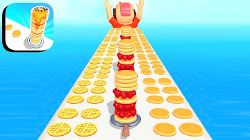 Pancake Run ​- All Levels Gameplay Android,ios (Levels 95-97)