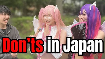 Things Foreigners Should Never Do | Street Interviews in Japan