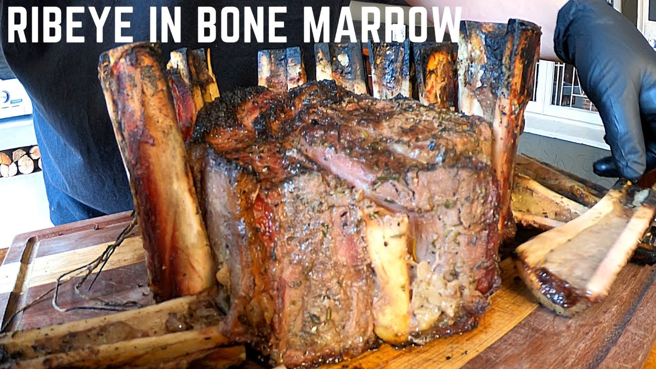 Ribeye Roast with Bone Marrow on the grill | Xman & Co - YouTube