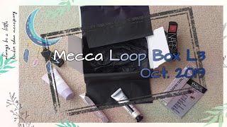 What's in my Mecca Beauty Loop Box 2019 October.(Level 3)