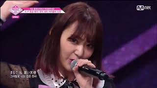 [Produce48] HKT48 (Miyawaki Sakura) - AKB48 - Black Angel