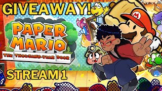 TTYD CODE GIVEAWAY! Paper Mario The Thousand Year Door Stream 1