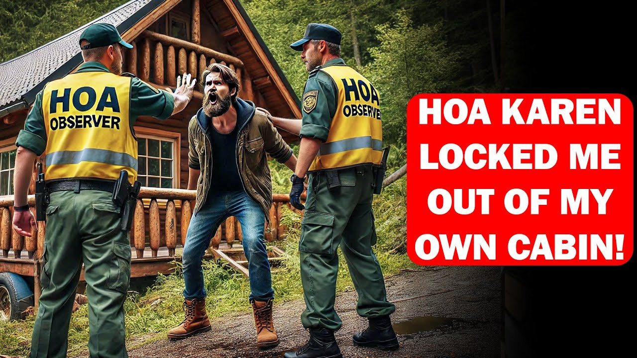 Карен из ТСЖ заперла меня в моей собственной хижине, утверждая, что я не могу владеть двумя домам...