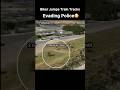 Biker Jumps Huge Gap To Escape #police #shorts #fy
