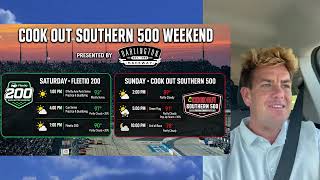 NASCAR Darlington Weekend Forecast | Hot Temperatures & Sunday Thunderstorm Chances!
