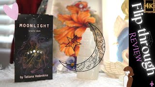 FLIP-THROUGH REVIEW: Moonlight Oracle Deck by Tatiana Vedenkina