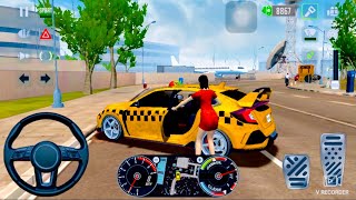 Taxi Simulator Game Play | A Drive With Beautiful Girl screenshot 4