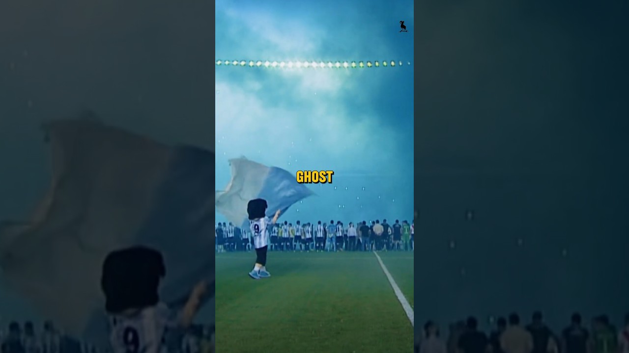 A Ghost Got Caught in 4K at a Football Match 😭👻 #shorts