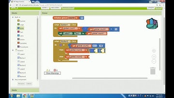 App Inventor : Unit 3-1 Control Blocks(Basic Demo)