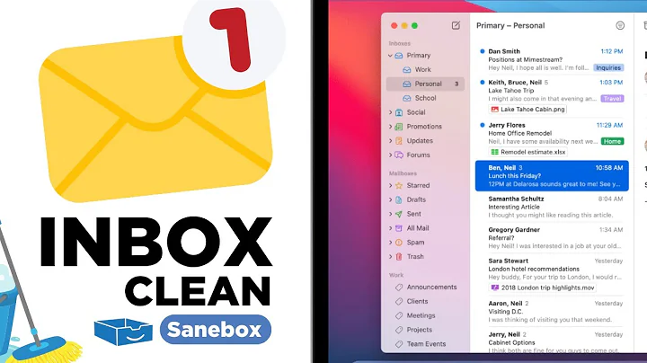 Spring Clean Your Inbox with These 3 Features | Sanebox