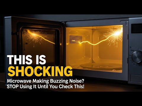 Microwave Making Buzzing Noise STOP Using It Until You Check This