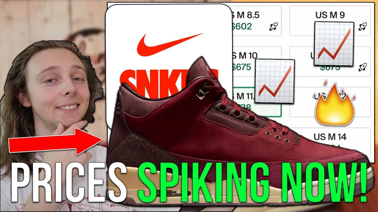 PRICES SPIKING📈! AIR JORDAN 3 