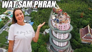 Entré al TEMPLO del DRAGÓN gigante en TAILANDIA: la oscura historia de WAT SAMPHRAN en BANGKOK 2022
