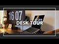 【デスクツアー】30代メンズ1人暮らし/趣味で作ったモダンっぽいデスク紹介【desk tour】