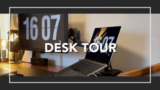 【デスクツアー】30代メンズ1人暮らし/趣味で作ったモダンっぽいデスク紹介【desk tour】