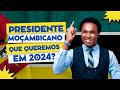 MOÇAMBIQUE AQUECEU : Venâncio Mondlane concluiu a recolha de assinaturas para criar novo Partido