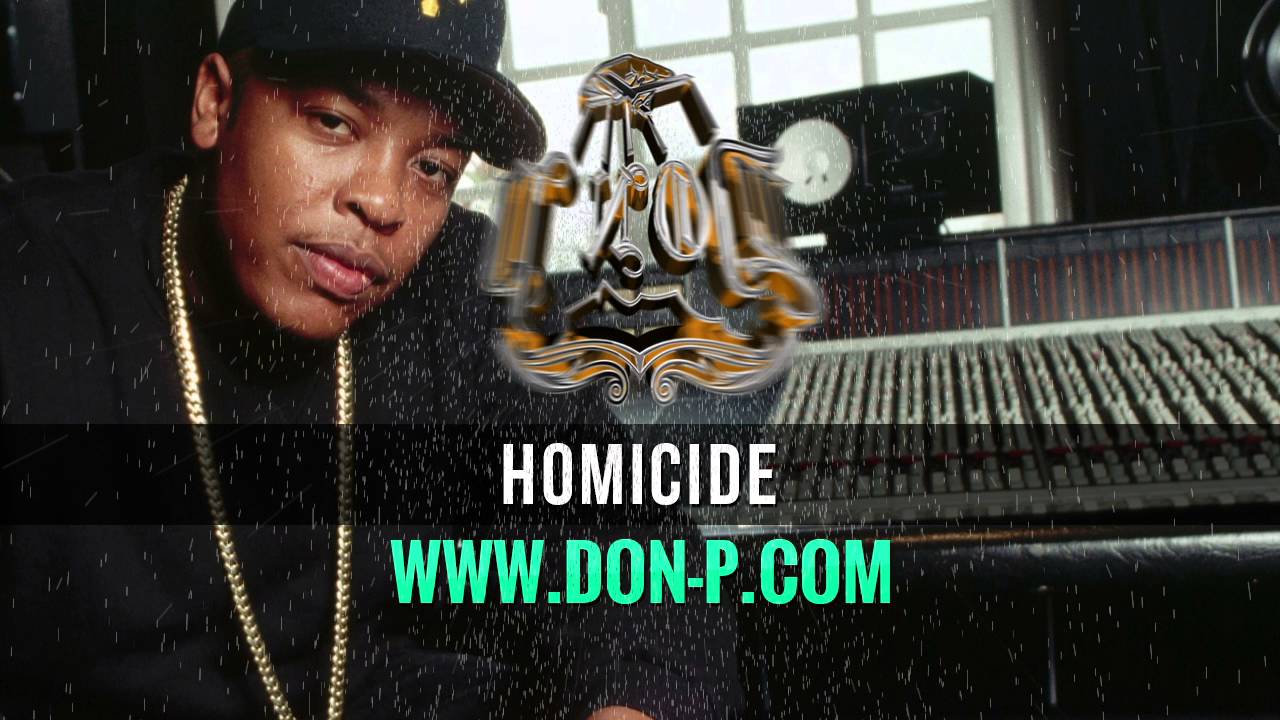 Homicide (with live guitar) - West Coast Hip-Hop Beat (Produced by DON P) instrumentals music