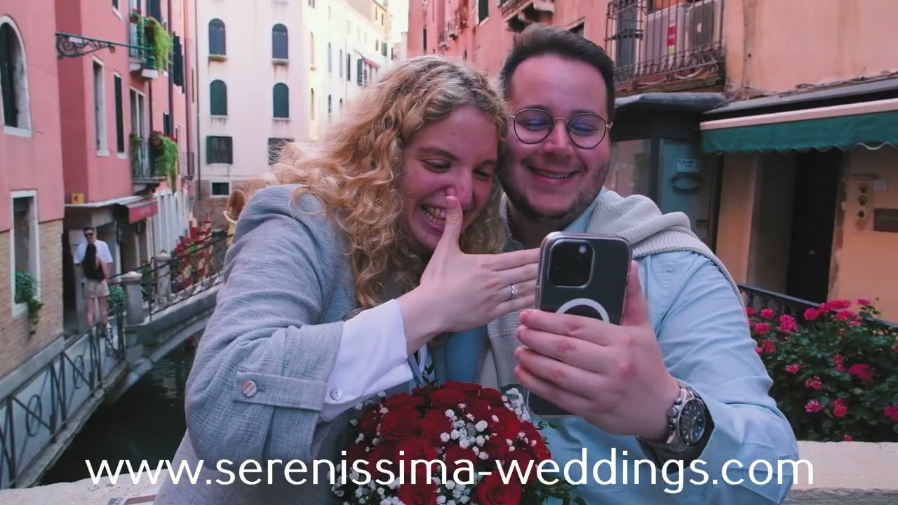 Demande en Mariage sur la Gondole