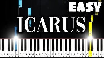 Tony Ann – ICARUS - EASY Piano Tutorial