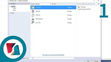 Compile Units | Anatomy of Synergy 1