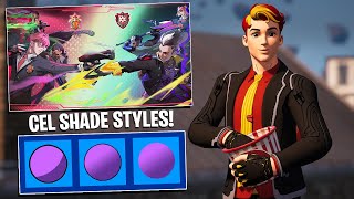 The INSANE Academy Champions Set - Cel Shade ON or OFF?! HUGE Cosmetic Update!!!