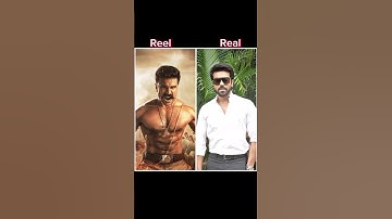 R R R movie actors reel vs real🔥#shorts#youtubeshorts