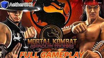 Mortal Kombat Shaolin Monks in Android | Full Gameplay | AetherSX2