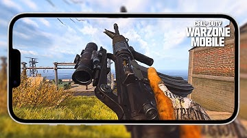 IPHONE 14 WARZONE MOBILE GAMEPLAY WITH HIGH GRAPHICS