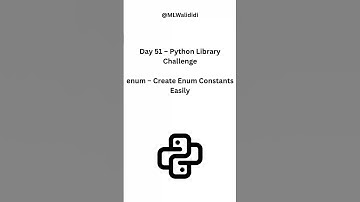 Day 51: Enum Constants Easily!! #shorts #ytshorts #python #pythonprogramming #youtube