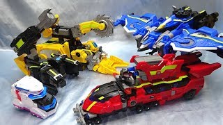 Toku Toy All Mach&Robot Battle Strike Team Rescue Engine Giant Saver