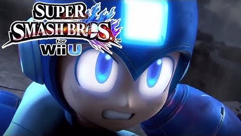 Super Smash Bros WiiU and 3DS: Newcomer - MegaMan Approaches!  Official Trailer
