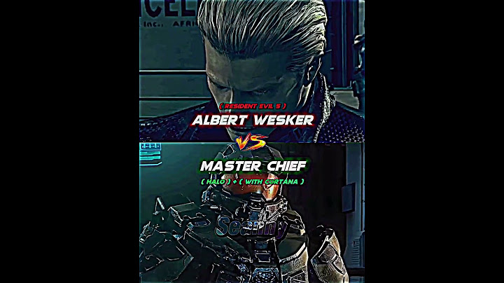 Albert Wesker Vs Master Chief (Mini Breakdown)