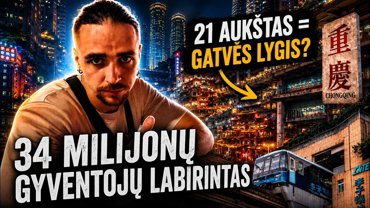 video Pasiklydau 8D mieste: Čia nebesupranti, kuriame aukšte esi!