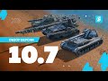 Обзор версии 10.7 в Tanks Blitz! image