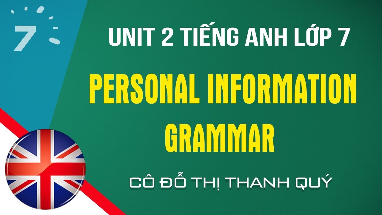 Unit 2: Grammar SGK Tiếng Anh lớp 7 |HỌC247 - youtube