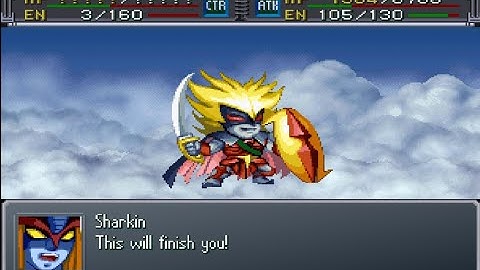 Super Robot Wars Alpha Gaiden - Giant Sharkin Attacks