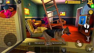 Scary Teacher 3D and Black Lab Chase German Shepherd || Gamesturday screenshot 5