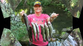 2023 Labor Day Weekend.  Trout Fishing at Bailey's Ford - Manchester, Iowa.