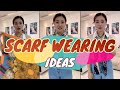 101 scarf tutorials part 8 #scarf #scarftutorial #scarves